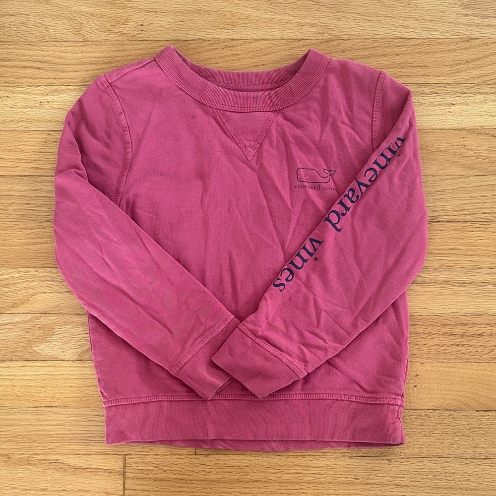 Vineyard Vines Kids Raspberry Sweatshirt